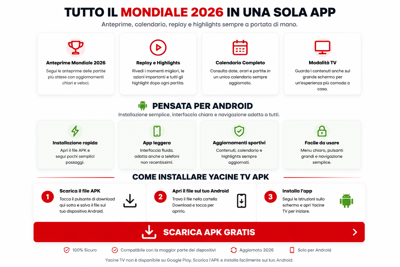 Toute la Coupe du Monde 2026 dans une seule app - fonctionnalités et installation